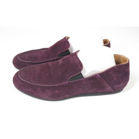 Neil Barrett Royal Purple Suede Loafers Leather Slip On Comfort Men 43 Size 10 main image 8